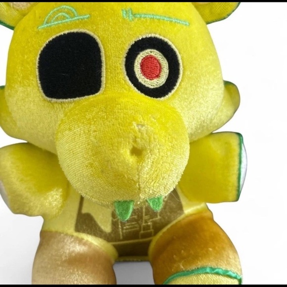Funko FNAF Radioactive Foxy Plush Neon Yellow Green Rare Five Nights At Freddy’s - Picture 2 of 4